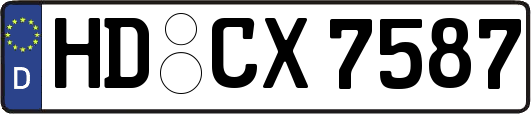 HD-CX7587