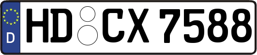 HD-CX7588
