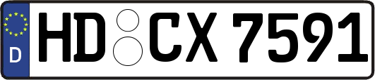 HD-CX7591
