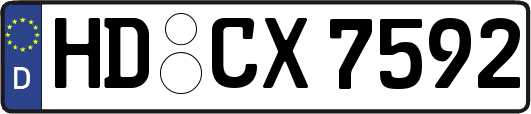 HD-CX7592