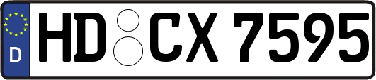 HD-CX7595