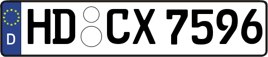 HD-CX7596