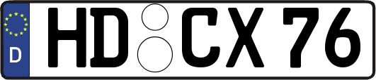 HD-CX76