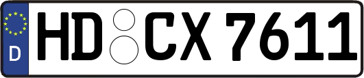HD-CX7611