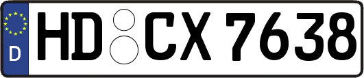 HD-CX7638
