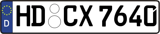 HD-CX7640