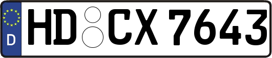 HD-CX7643