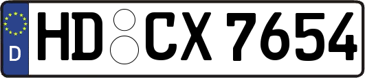 HD-CX7654