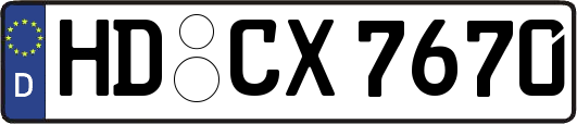 HD-CX7670