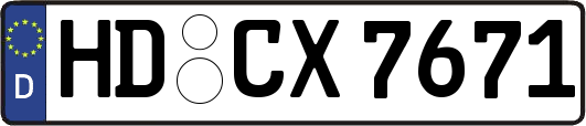HD-CX7671