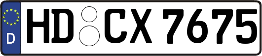 HD-CX7675
