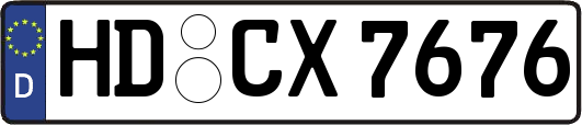 HD-CX7676