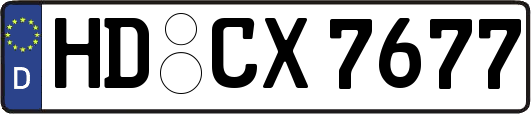 HD-CX7677