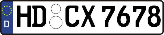 HD-CX7678
