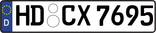 HD-CX7695