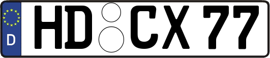 HD-CX77