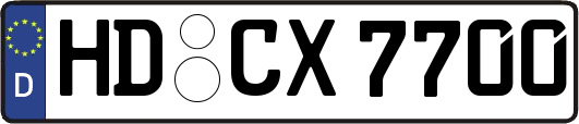 HD-CX7700