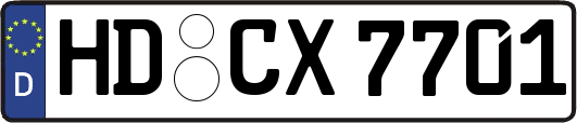 HD-CX7701
