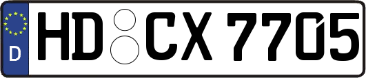 HD-CX7705
