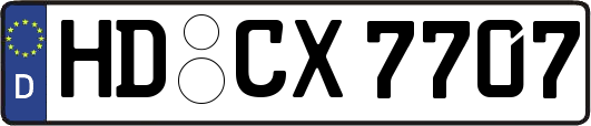 HD-CX7707