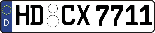 HD-CX7711