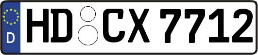 HD-CX7712