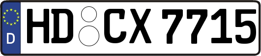 HD-CX7715