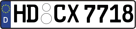 HD-CX7718
