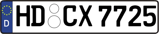 HD-CX7725