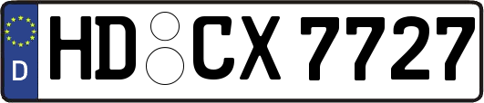 HD-CX7727