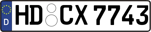 HD-CX7743