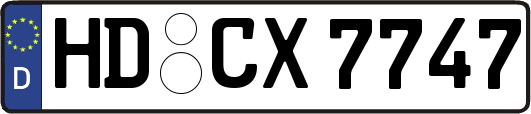 HD-CX7747
