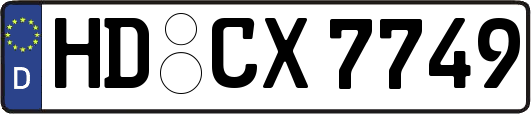 HD-CX7749