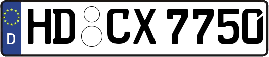 HD-CX7750