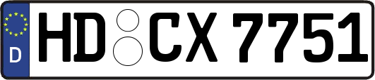 HD-CX7751