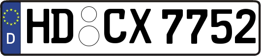 HD-CX7752