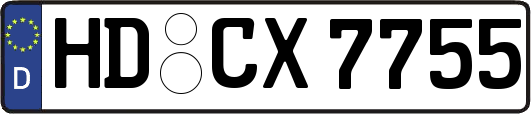 HD-CX7755