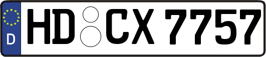 HD-CX7757