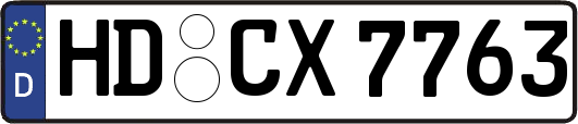 HD-CX7763