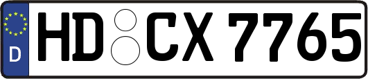 HD-CX7765