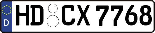 HD-CX7768