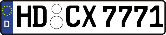 HD-CX7771