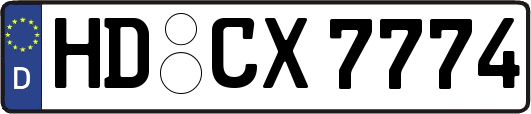 HD-CX7774