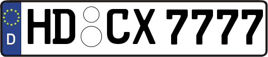 HD-CX7777