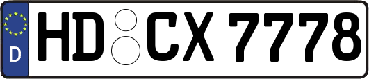 HD-CX7778