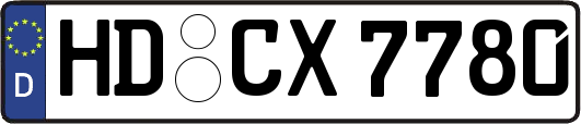 HD-CX7780