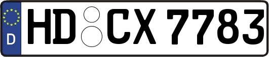 HD-CX7783