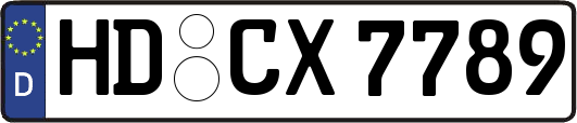 HD-CX7789