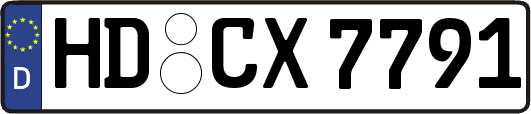 HD-CX7791