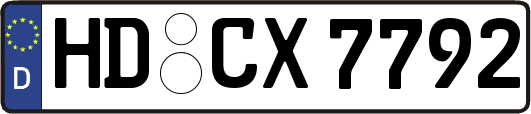 HD-CX7792